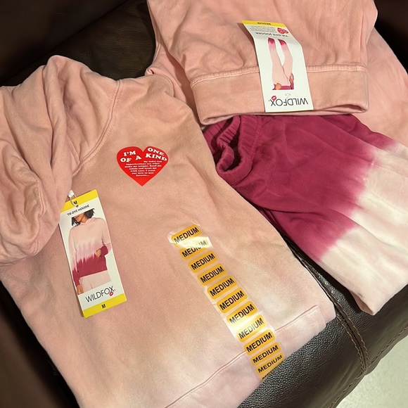 NWT WILDFOX TIE-DIE MATCHING SET - Picture 3 of 3
